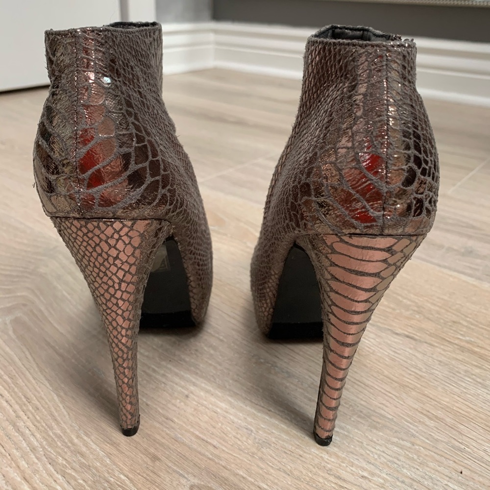 Snake Skin Bootie - Picture 3 of 8